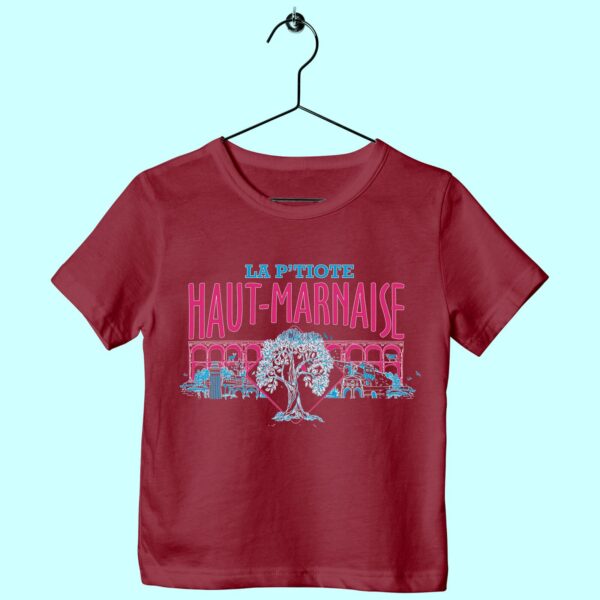T-Shirt Enfant "la P'tiote Haut-Marnaise V1" – Image 5