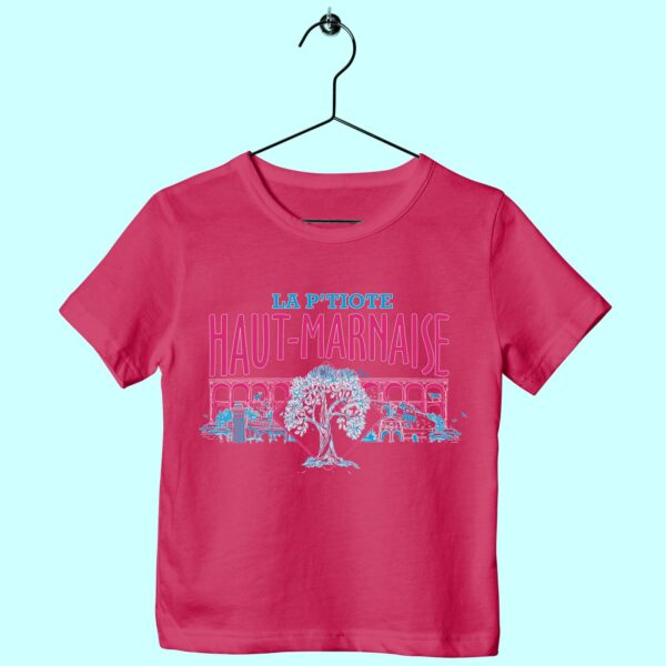 T-Shirt Enfant "la P'tiote Haut-Marnaise V1" – Image 4