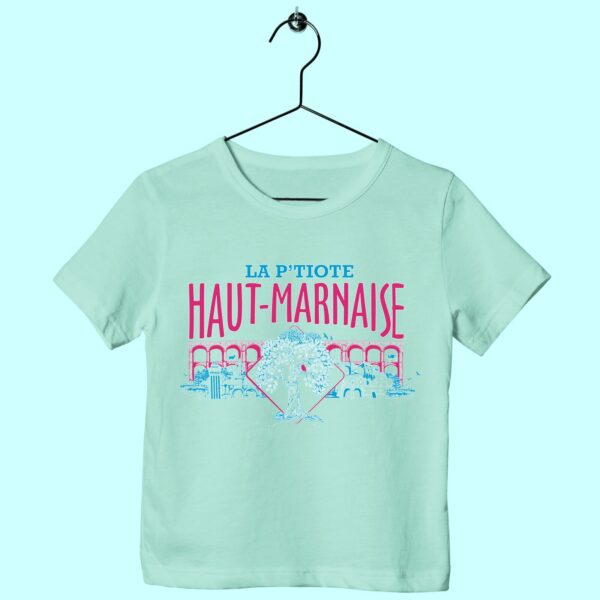 T-Shirt Enfant "la P'tiote Haut-Marnaise V1"