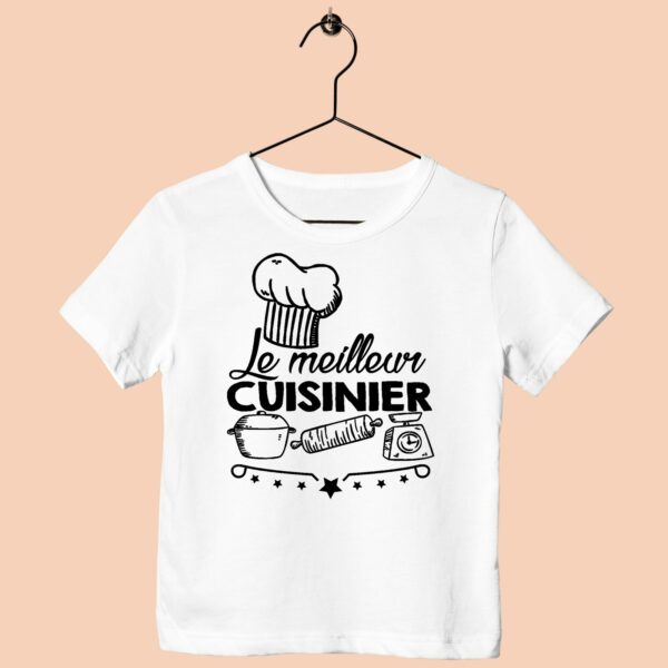 T-Shirt Enfant "le Meilleur Cuisinier" – Image 2