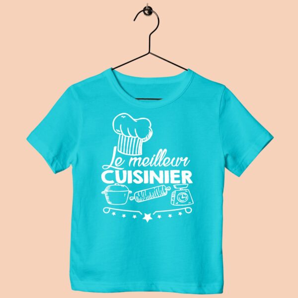 T-Shirt Enfant "le Meilleur Cuisinier" – Image 4