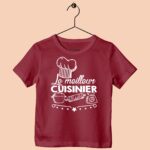 t shirt enfant le meilleur cuisinier bordeaux