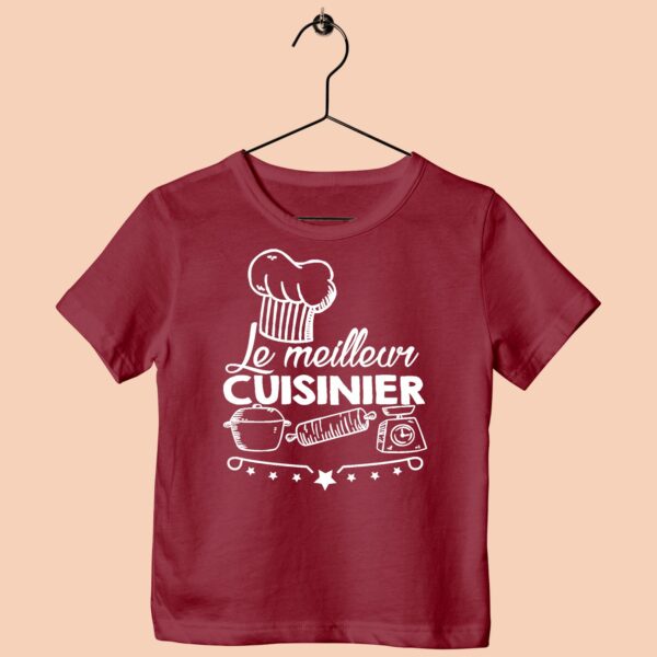 T-Shirt Enfant "le Meilleur Cuisinier"