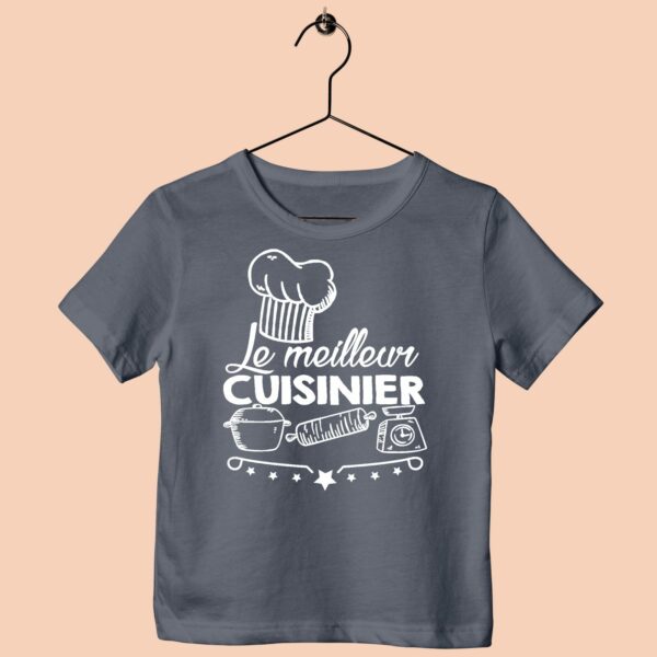 T-Shirt Enfant "le Meilleur Cuisinier" – Image 6