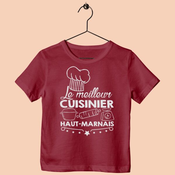 T-Shirt Enfant "le Meilleur Cuisinier Haut-Marnais" – Image 5