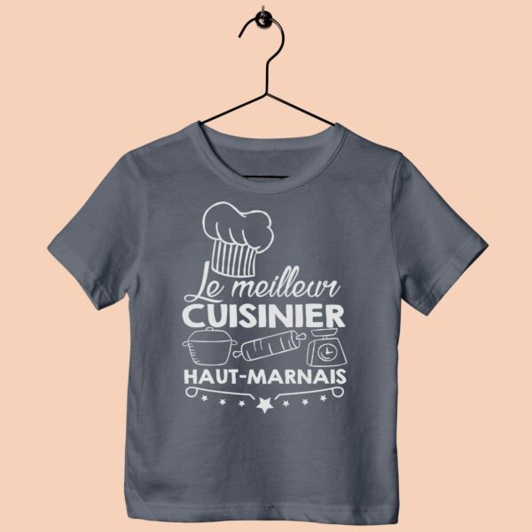 T-Shirt Enfant "le Meilleur Cuisinier Haut-Marnais" – Image 6