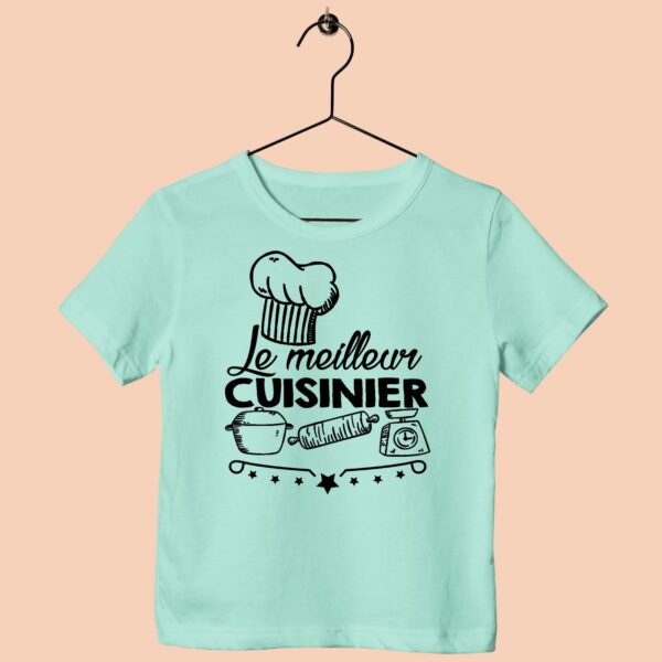 T-Shirt Enfant "le Meilleur Cuisinier" – Image 3
