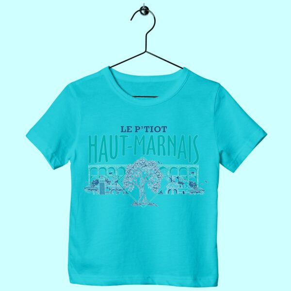 T-Shirt Enfant "le P'tiot Haut Marnais V1" – Image 3