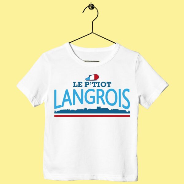 T-Shirt Enfant "le P'tiot Langrois V2" – Image 2