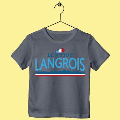 T-Shirt Enfant "le P'tiot Langrois V2"