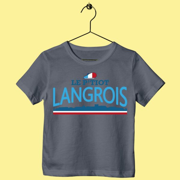 T-Shirt Enfant "le P'tiot Langrois V2"