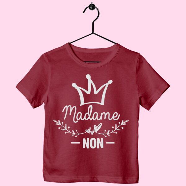 T-Shirt Enfant "madame Non" – Image 5