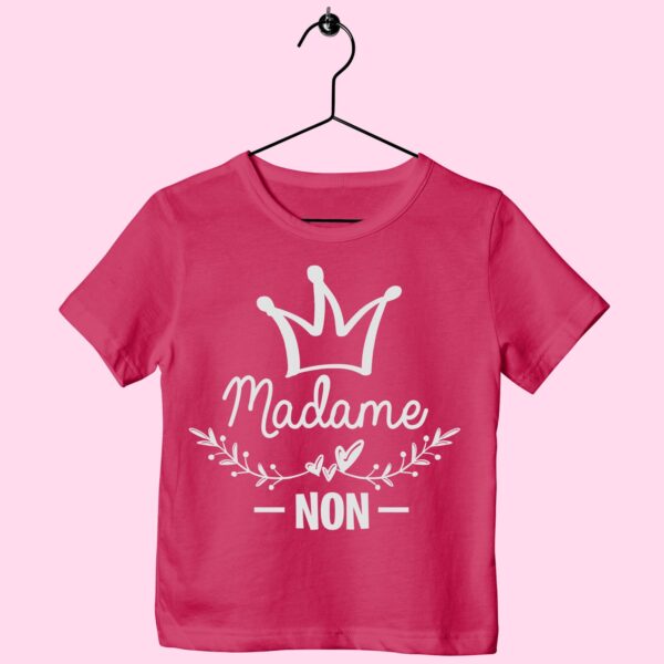 T-Shirt Enfant "madame Non" – Image 4