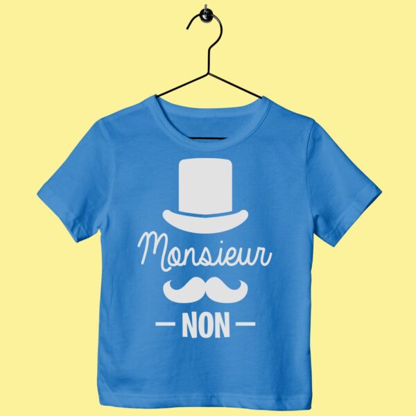 T-Shirt Enfant "monsieur Non" – Image 4
