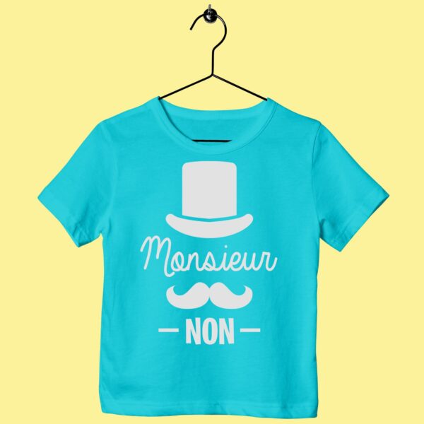 T-Shirt Enfant "monsieur Non" – Image 3