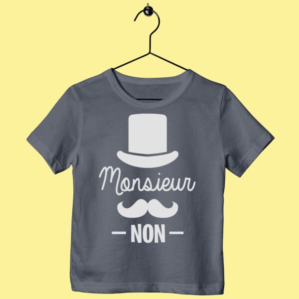 T-Shirt Enfant "monsieur Non" – Image 6