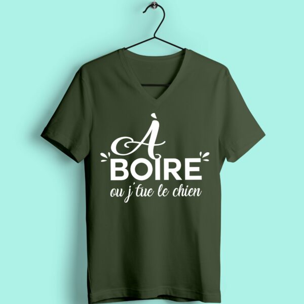 T-shirt "a Boire Ou Je Tue Le Chien" – Image 5