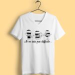 t shirt femme brune blonde rousse blanc