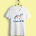T-shirt "cavalière" 14 t shirt femme cavaliere blanc