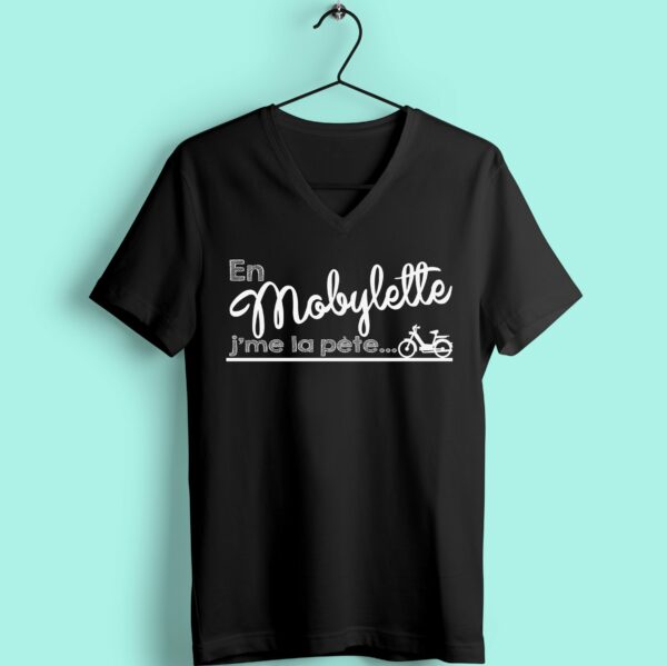 T-shirt "En mobylette j'me la pète" – Image 6