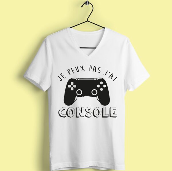 T-shirt "je Peux Pas J'ai Console" – Image 2