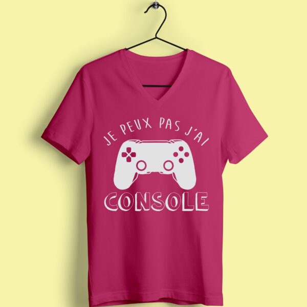 T-shirt "je Peux Pas J'ai Console" – Image 3
