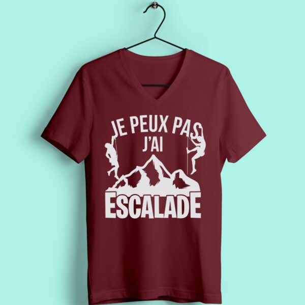 T-shirt "je Peux Pas J'ai Escalade" – Image 5