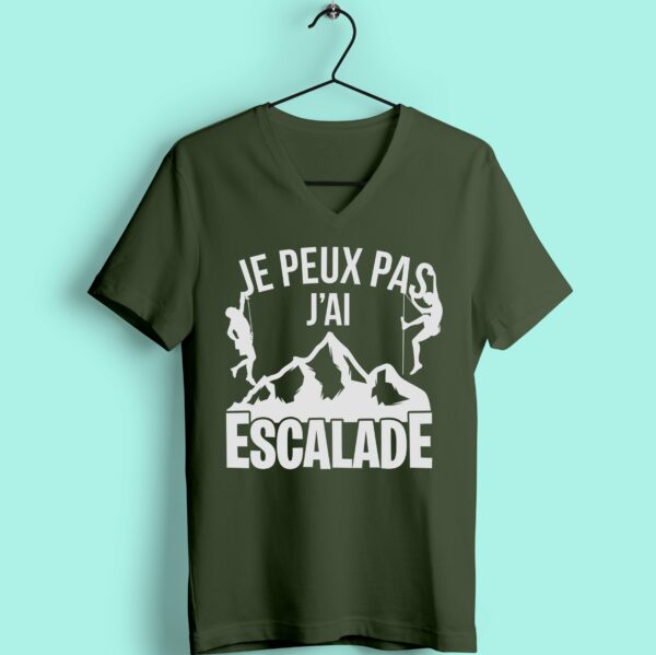 T-shirt "je Peux Pas J'ai Escalade"