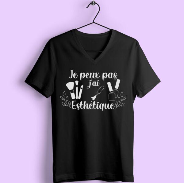 T-shirt "Je Peux Pas J Ai Esthétique "