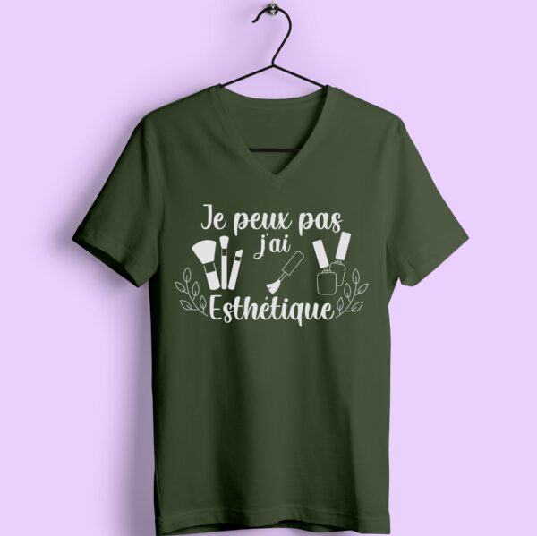 T-shirt "Je Peux Pas J Ai Esthétique " – Image 6