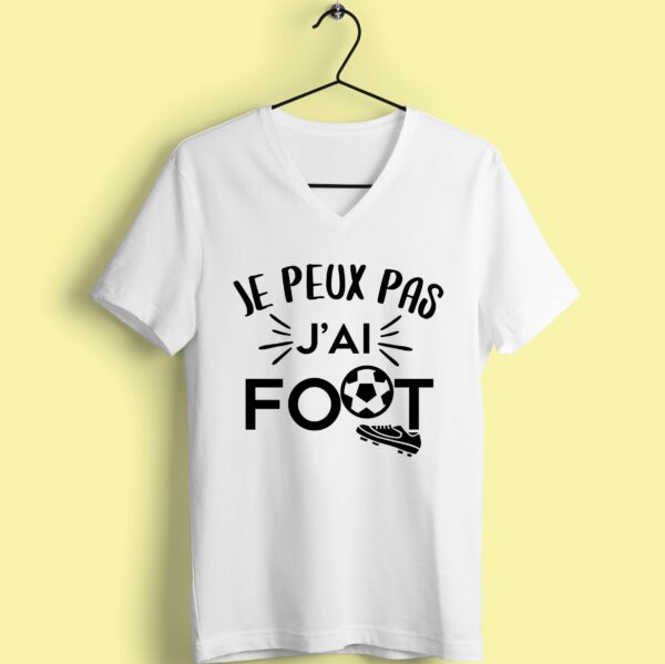 T-shirt "je Peux Pas J'ai Foot" – Image 2