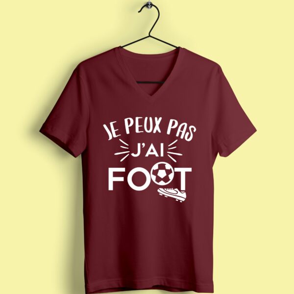T-shirt "je Peux Pas J'ai Foot"