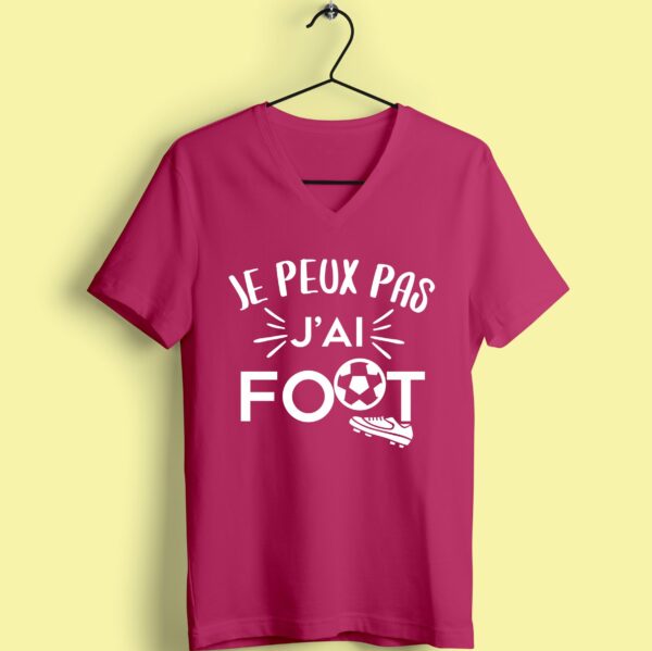 T-shirt "je Peux Pas J'ai Foot" – Image 4