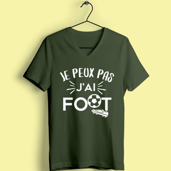 T-shirt "je Peux Pas J'ai Foot" – Image 5