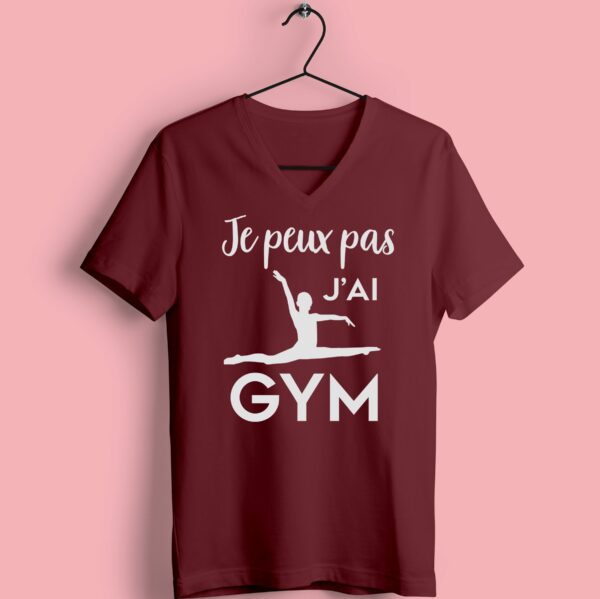 T-shirt "je Peux Pas J'ai Gym"(grand Écart) – Image 4