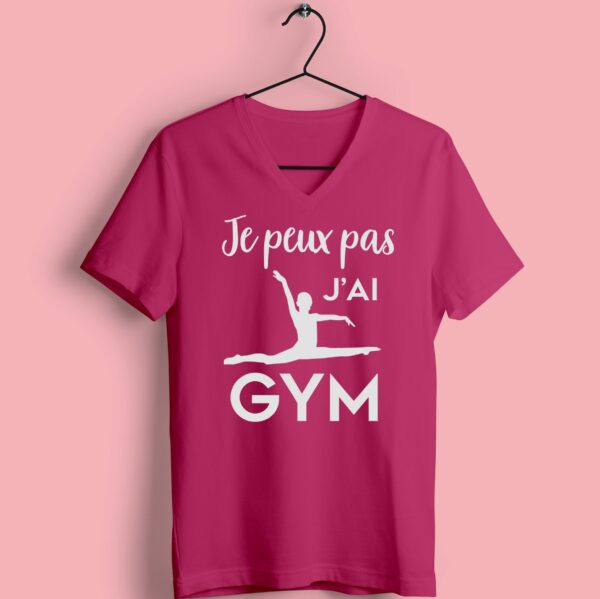 T-shirt "je Peux Pas J'ai Gym"(grand Écart) – Image 3