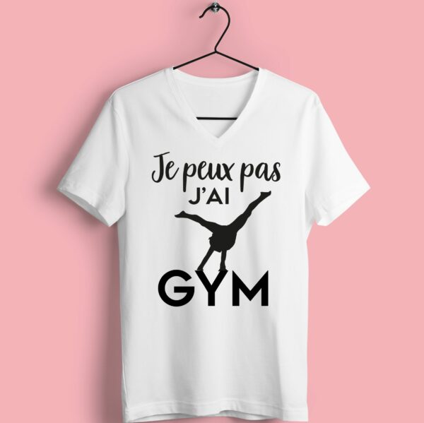 T-shirt "je Peux Pas J'ai Gym"(poutre)