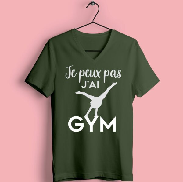 T-shirt "je Peux Pas J'ai Gym"(poutre) – Image 5