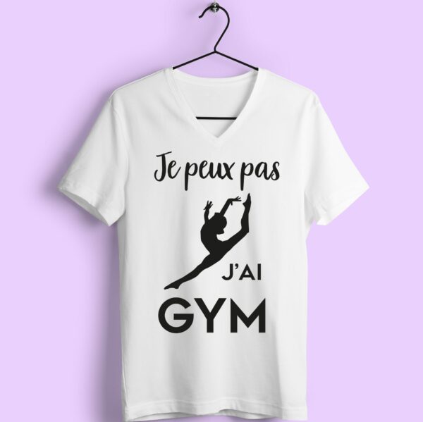 T-shirt "je Peux Pas J'ai Gym"(saut) – Image 2
