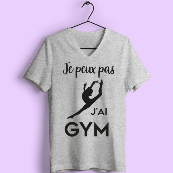 T-shirt "je Peux Pas J'ai Gym"(saut) – Image 3