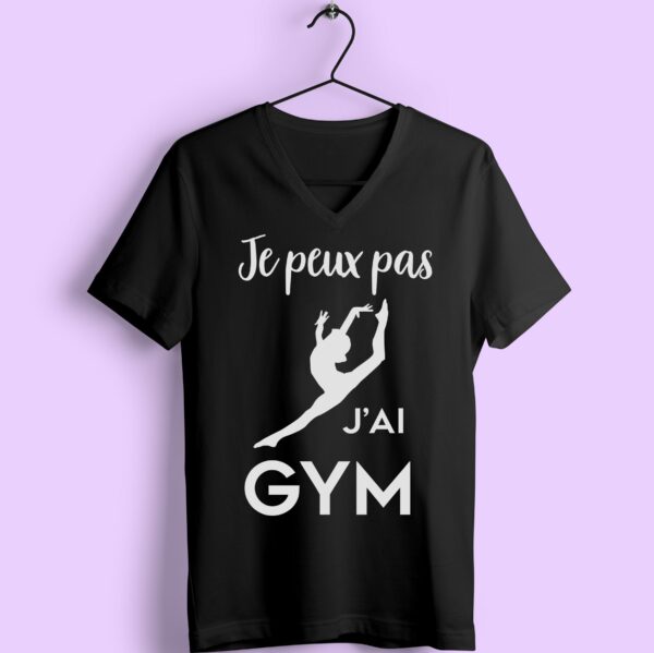 T-shirt "je Peux Pas J'ai Gym"(saut) – Image 6