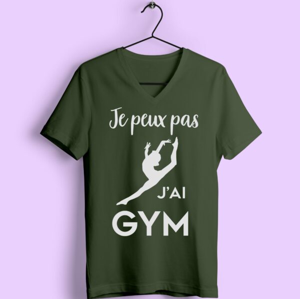 T-shirt "je Peux Pas J'ai Gym"(saut) – Image 5