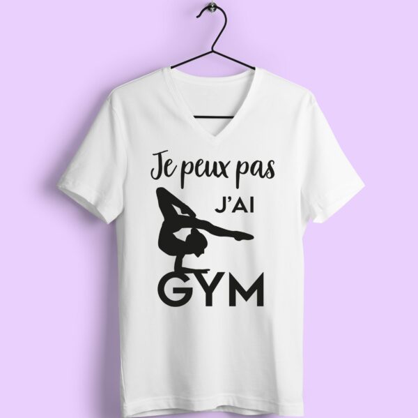 T-shirt "je Peux Pas J'ai Gym"(sol) – Image 2