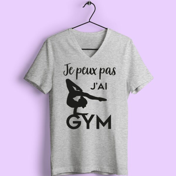 T-shirt "je Peux Pas J'ai Gym"(sol) – Image 3