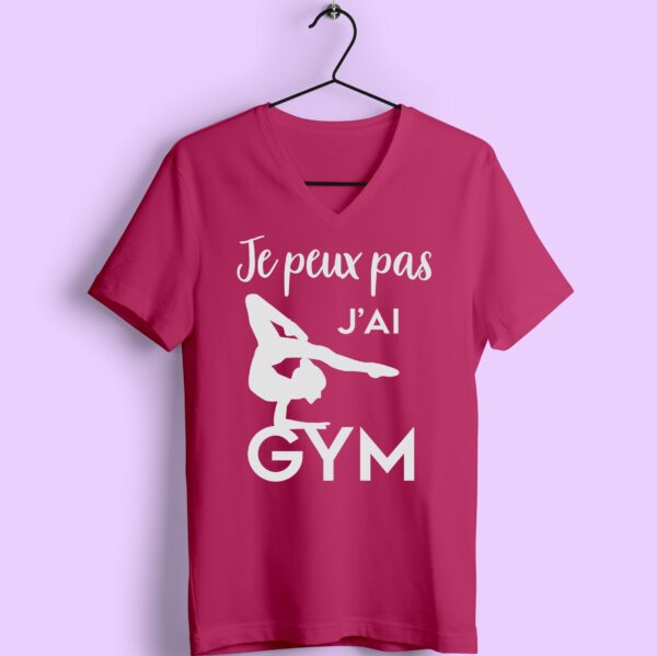 T-shirt "je Peux Pas J'ai Gym"(sol) – Image 4