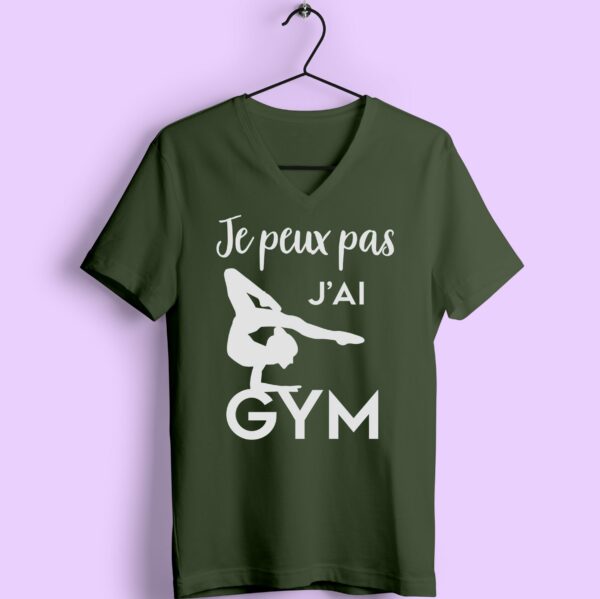 T-shirt "je Peux Pas J'ai Gym"(sol) – Image 5