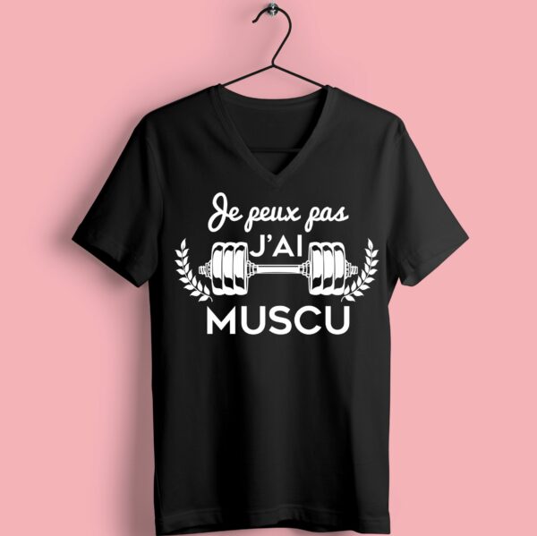 T-shirt "Je Peux Pas J'ai Muscu" – Image 6