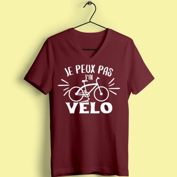 T-shirt "je Peux Pas J'ai Vélo" – Image 4