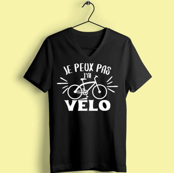 T-shirt "je Peux Pas J'ai Vélo" – Image 6