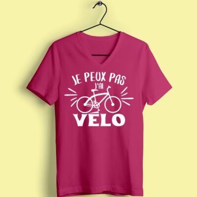 T-shirt "je Peux Pas J'ai Vélo"